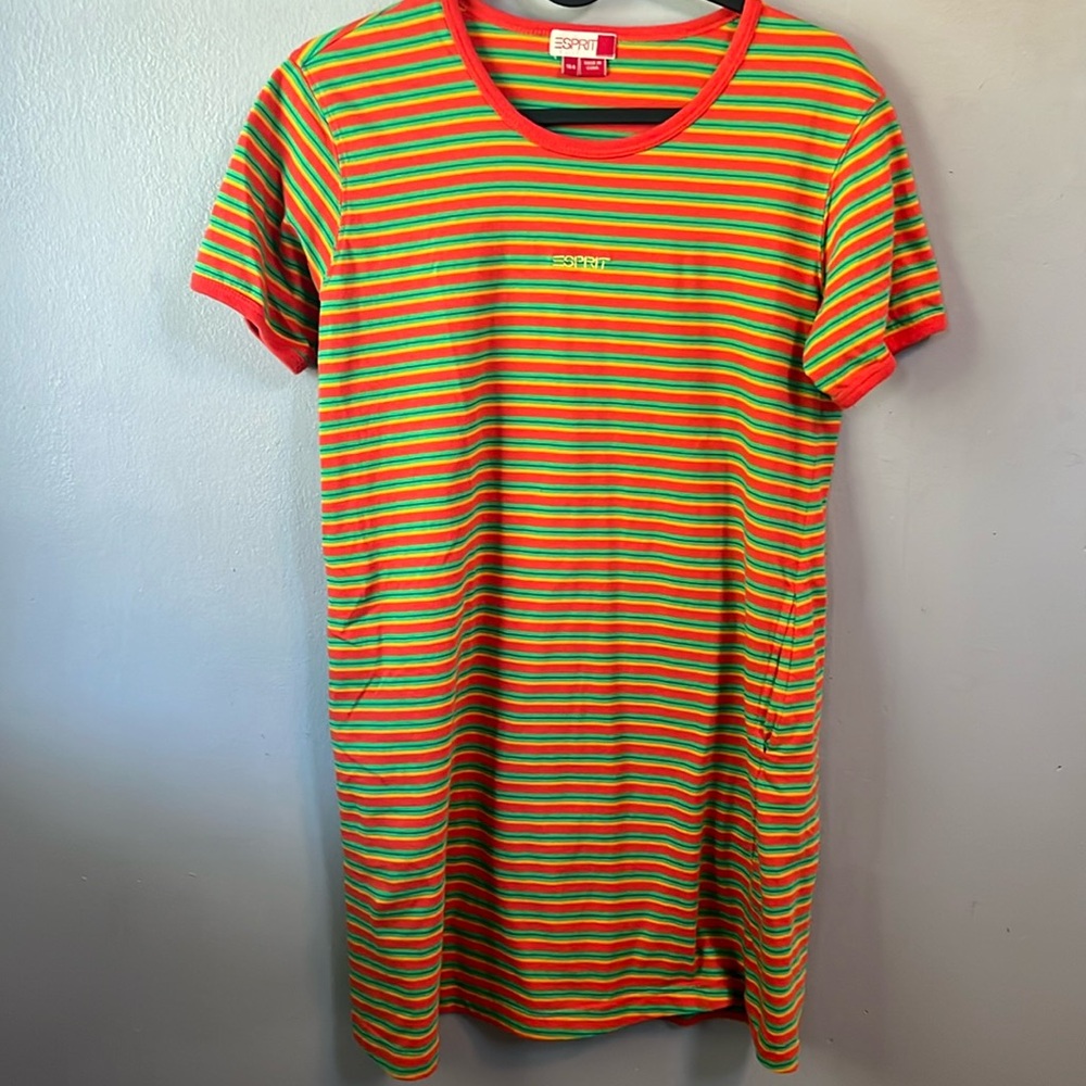 90s Esprit Cotton Jersey Dress